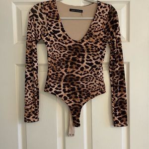 Leopard body suit